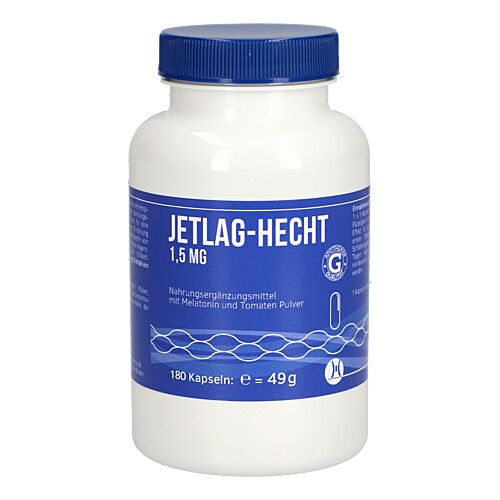 Jetlag-Hecht 1.5 mg Kapseln, 180 Stk., Hecht-Pharma GmbH