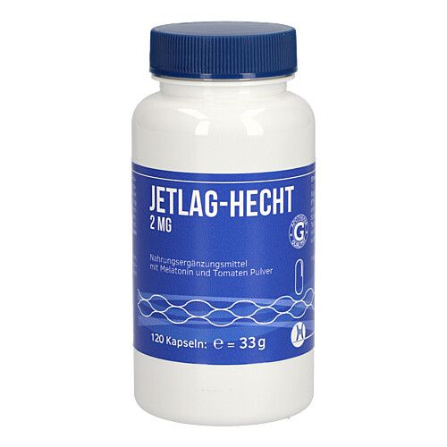 Jetlag-Hecht 2 mg Kapseln, 120 Stk., Hecht-Pharma GmbH