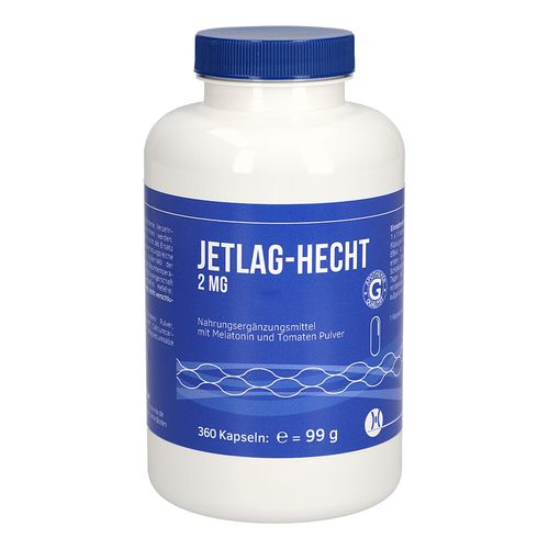 Jetlag-Hecht 2 mg Kapseln, 360 Stk., Hecht-Pharma GmbH