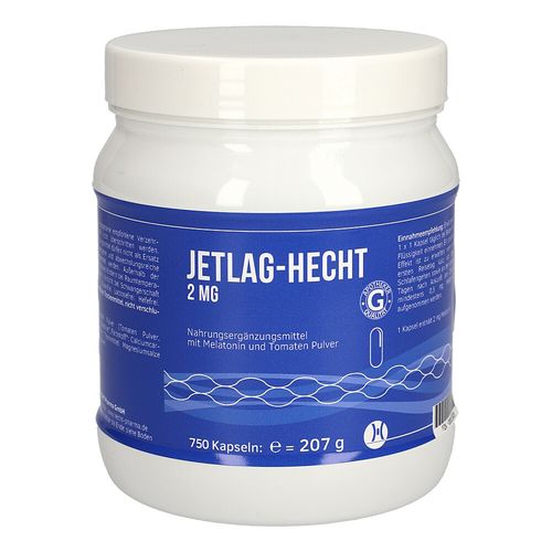 Jetlag-Hecht 2 mg Kapseln, 750 Stk., Hecht-Pharma GmbH