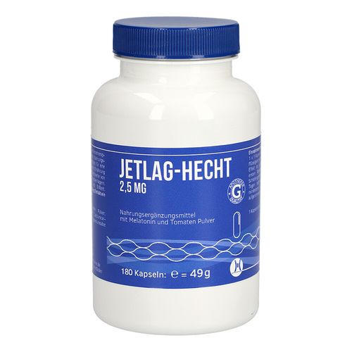 Jetlag-Hecht 2.5 mg Kapseln, 180 Stk., Hecht-Pharma GmbH