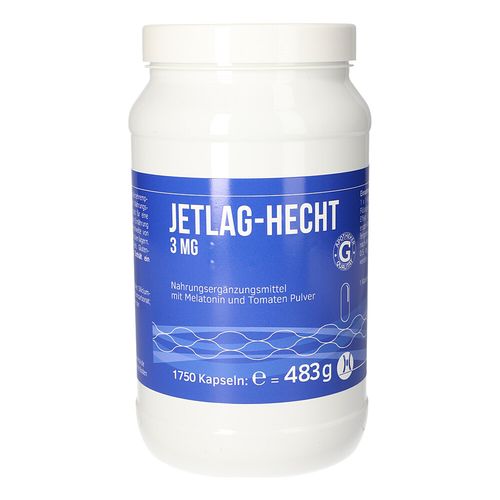 Jetlag-Hecht 3 mg Kapseln, 1750 Stk., Hecht-Pharma GmbH