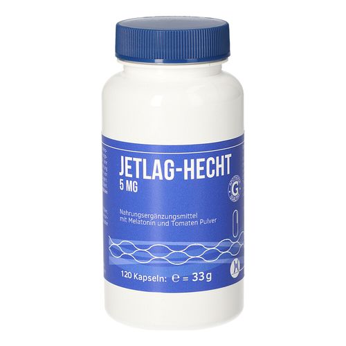 Jetlag-Hecht 5 mg Kapseln, 120 Stk., Hecht-Pharma GmbH