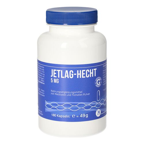 Jetlag-Hecht 5 mg Kapseln, 180 Stk., Hecht-Pharma GmbH