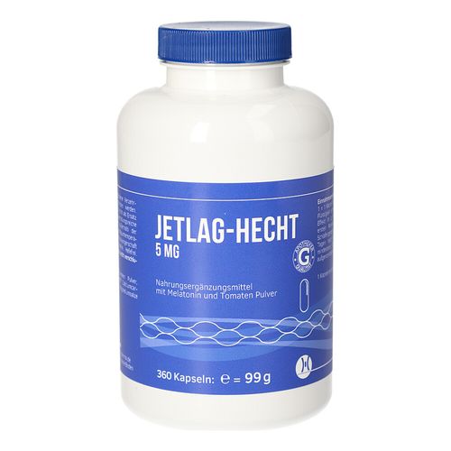 Jetlag-Hecht 5 mg Kapseln, 360 Stk., Hecht-Pharma GmbH