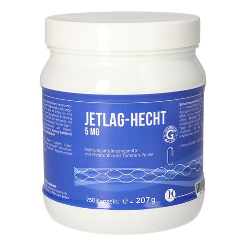 Jetlag-Hecht 5 mg Kapseln, 750 Stk., Hecht-Pharma GmbH