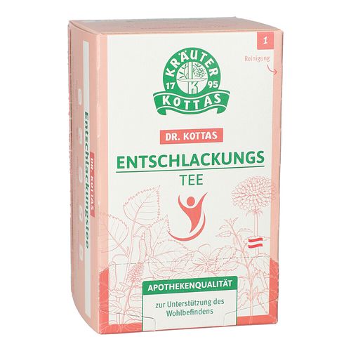 DR. KOTTAS Entschlackungstee Filterbeutel, 20 Stk., Hecht Pharma GmbH GB - Handelsware