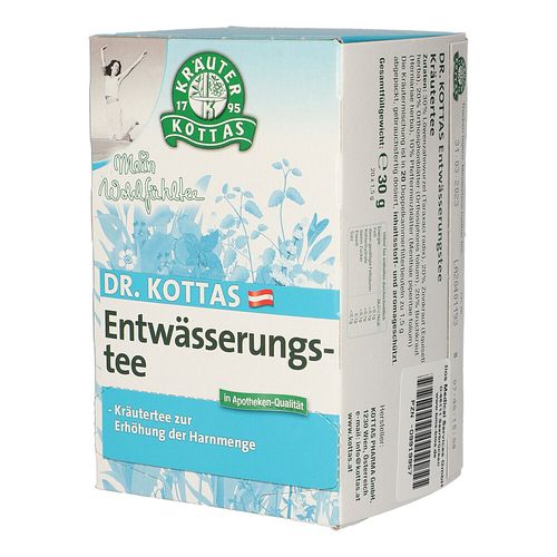 Entwässerungstee DR. KOTTAS Filterbeutel, 20 Stk., Bios Medical Services GmbH
