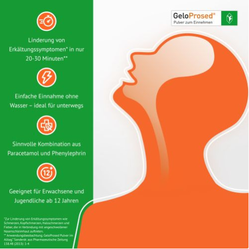 GeloProsed. Die Erk&auml;ltung im Griff., 10 Stk., G. Pohl-Boskamp GmbH & Co. KG
