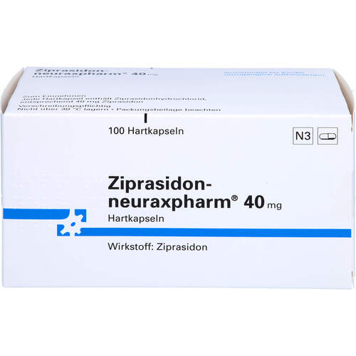 Ziprasidon-neuraxpharm 40 mg, 100 Stk., neuraxpharm Arzneimittel GmbH