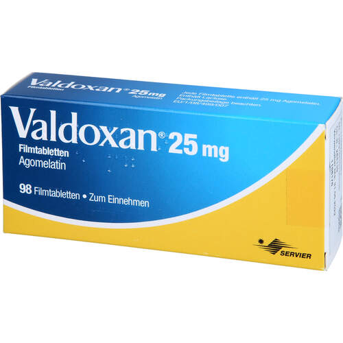 VALDOXAN 25 mg Filmtabletten, 98 Stk., BERAGENA Arzneimittel GmbH