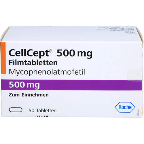 CellCept 500mg, 50 ST, Roche Pharma AG