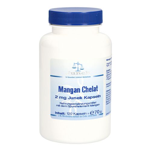 MANGAN CHELAT 2mg JUNEK KAPSELN, 120 Stk., Bios Medical Services