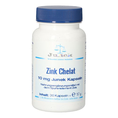 ZINK CHELAT 10mg Junek KAPSELN, 30 Stk., Bios Medical Services