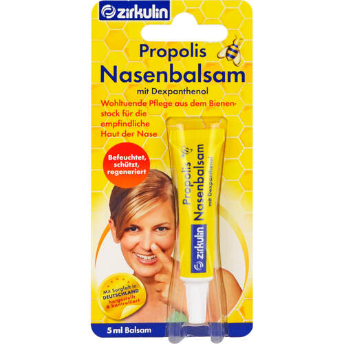 ZIRKULIN Propolis Nasenbalsam, 5 ml, DISTRICON GmbH