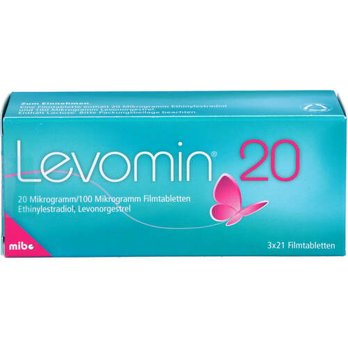 Levomin 20, 3x21 Stk., Mibe GmbH Arzneimittel