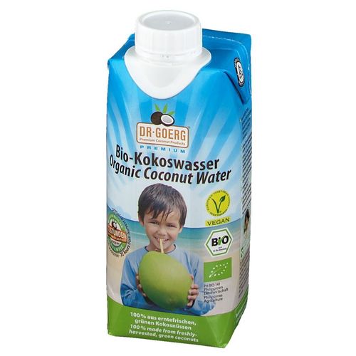 Dr. Goerg Premium Bio-Kokoswasser im Tetra-Pak, 330 ml, Dr. Goerg GmbH