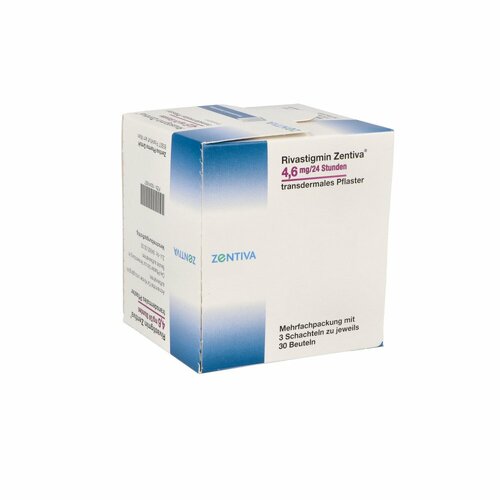 Rivastigmin Zentiva 4.6mg/24 Stunden Pflaster, 90 ST, Zentiva Pharma GmbH