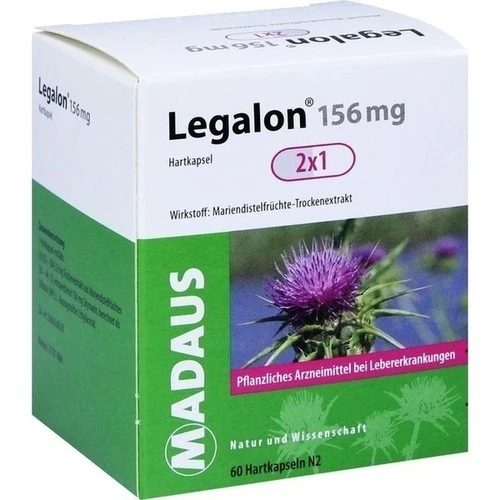 LEGALON 156 mg Hartkapseln, 60 Stk., MEDA Pharma GmbH & Co.KG