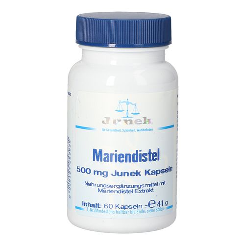 Mariendistel 500mg Junek Kapseln, 60 Stk., Bios Medical Services Mariendistel 500mg Junek Kapseln, 60 Stk., Bios Medical Services