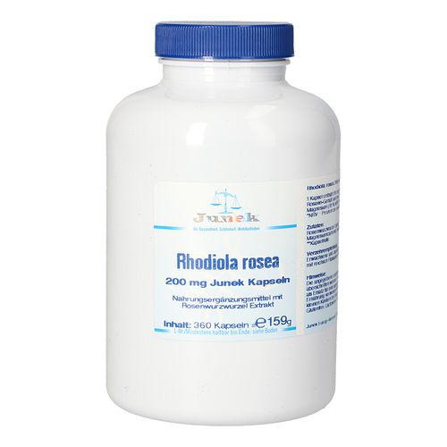 Rhodiola Rosea 200mg Junek Kapseln, 360 Stk., Bios Medical Services
