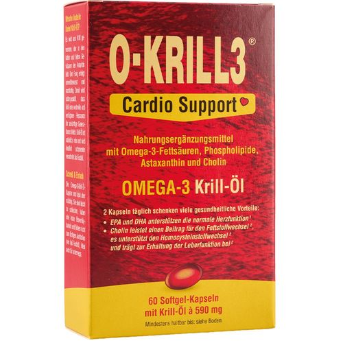 O-Krill3 Omega-3 Krill-&Ouml;l, 60 Stk., Quintessence Naturprodukte GmbH