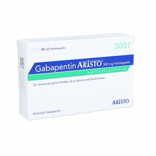 Gabapentin Aristo 300 mg Hartkapseln, 60 Stk., Aristo Pharma GmbH