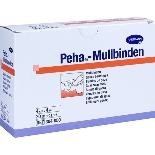 Peha-Mullbinde 4cmx4m, 20 Stk., Paul Hartmann AG