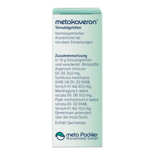metakaveron, 10 g, Meta Fackler Arzneimittel GmbH