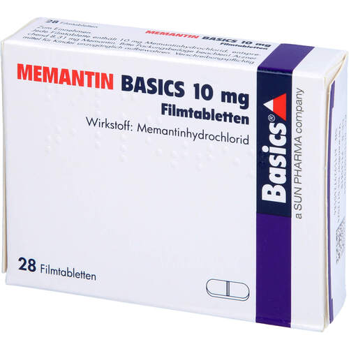 MEMANTIN BASICS 10mg Filmtabletten, 28 Stk., Basics GmbH