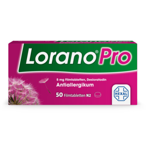 LoranoPro 5mg Filmtabletten, 50 Stk., HEXAL AG