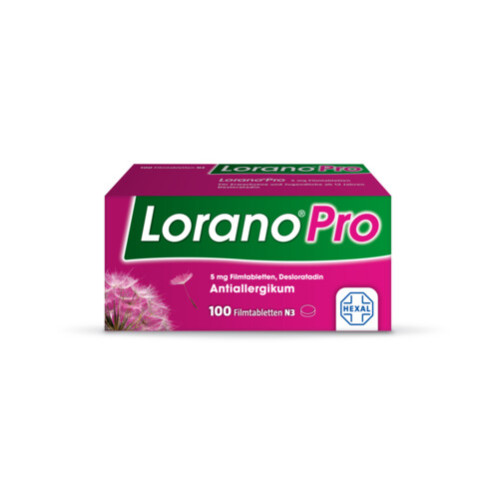 LoranoPro 5mg Filmtabletten, 100 Stk., HEXAL AG