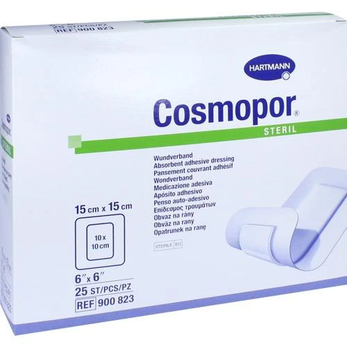 Cosmopor steril 15x15 cm, 25 ST, Paul Hartmann AG