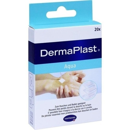 DERMAPLAST aqua Pflasterstrips 3 Größen, 20 Stk., PAUL HARTMANN AG