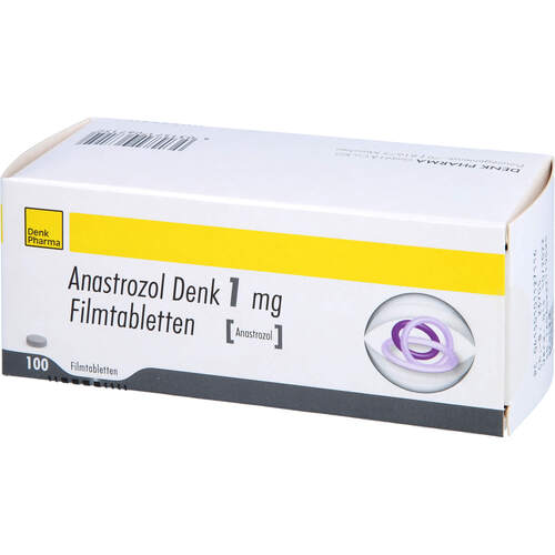 Anastrozol Denk 1mg Filmtabletten, 100 ST, Denk Pharma GmbH & Co. KG