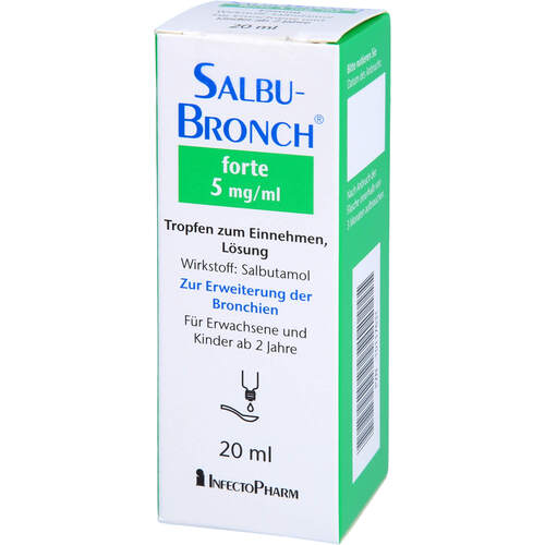 SalbuBronch forte 5 mg/ml, 20 ml, Infectopharm Arzn.U.Consilium GmbH