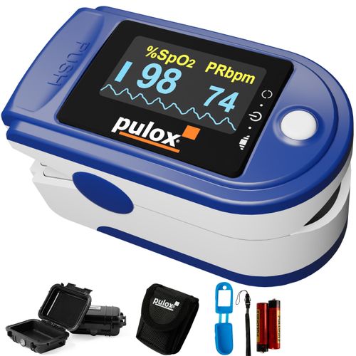 PULOX PO-200 BLAU Pulsoximeter, 1 Stk., Novidion GmbH