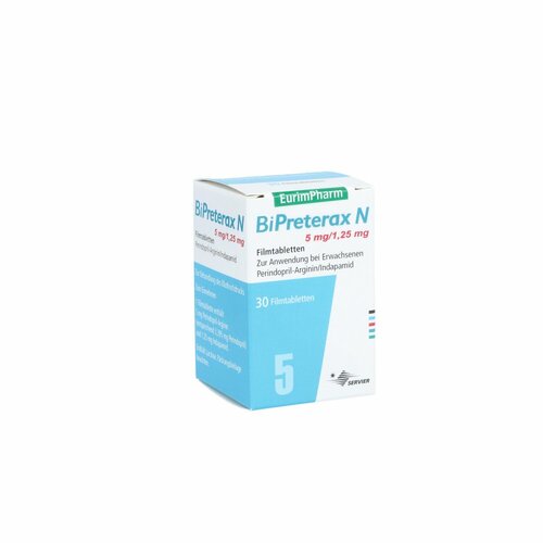 BiPreterax N 5 mg/1.25 mg, 30 Stk., Eurimpharm Arzneimittel GmbH