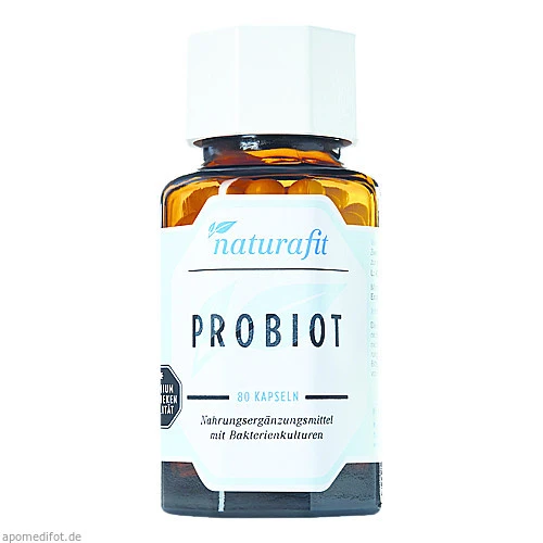 Naturafit Probiot, 80 ST, Naturafit GmbH