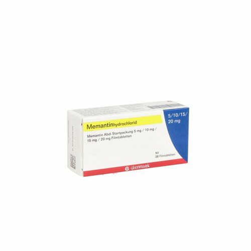 MEMANTIN Abdi Startpackung 5mg/10mg/15mg/20mg, 28 Stk., Glenmark Arzneimittel GmbH
