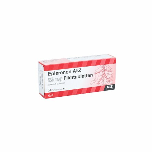 Eplerenon AbZ 25mg Filmtabletten, 20 Stk., Abz Pharma GmbH