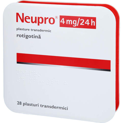 NEUPRO 4mg/24h transdermale Pflaster, 28 ST, Fd Pharma GmbH