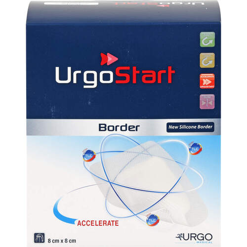 UrgoStart Border 8x8cm, 20 ST, Urgo GmbH