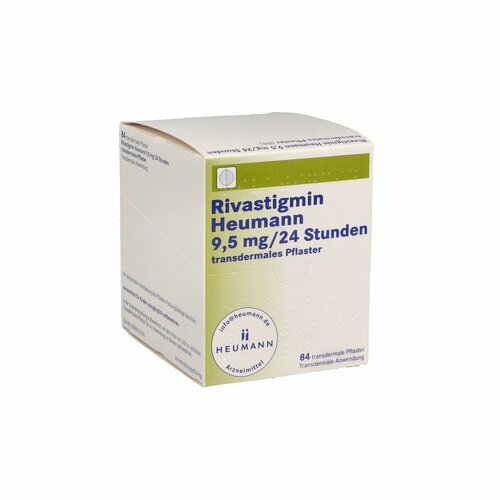Rivastigmin Heumann 9.5 mg/24 Std. transd. Pflast., 84 Stk., Heumann Pharma GmbH & Co. Generica KG