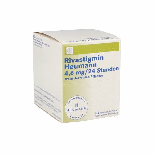 Rivastigmin Heumann 4.6 mg/24 Std. transd. Pflast., 84 ST, Heumann Pharma GmbH & Co. Generica KG