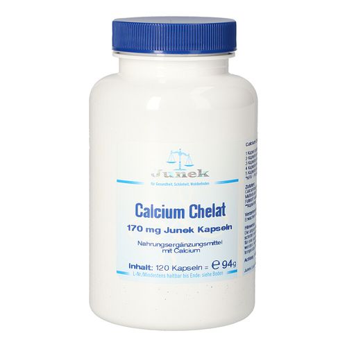 Calcium Chelat 170mg Junek Kapseln, 120 Stk., Bios Medical Services