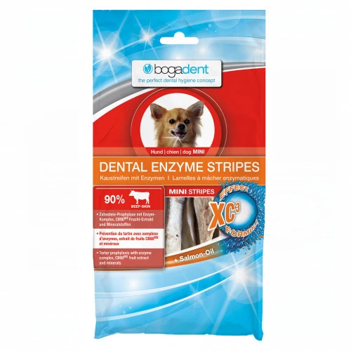 bogadent DENTAL ENZYME STRIPES MINI Hund, 100 g, Werner Schmidt Pharma GmbH