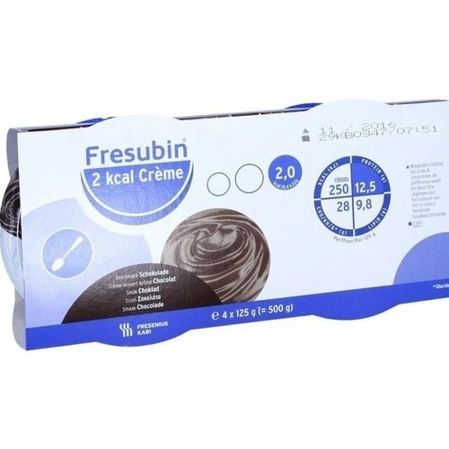 Fresubin 2 kcal Creme Schokolade, 4x125 g, Fresenius Kabi Deutschland GmbH