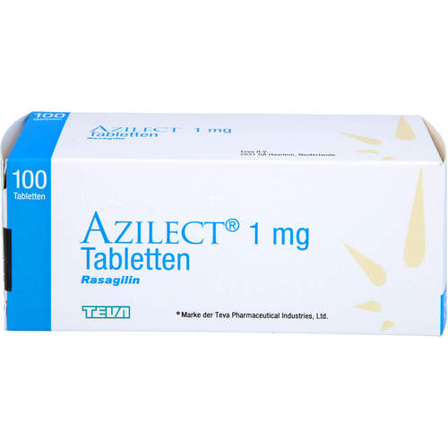 Azilect 1mg Tabletten, 100 ST, Emra-Med Arzneimittel GmbH