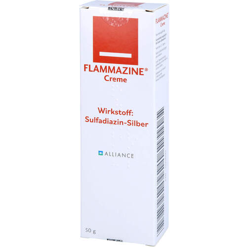 Flammazine Creme, 50 g, Pharma Gerke Arzneimittelvertriebs GmbH